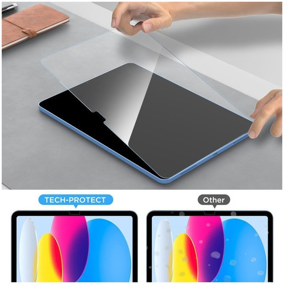 Закалено стъкло Glass Fit+ 2-PACK за Xiaomi Poco Pad M1 / Redmi Pad Pro / 2 Pro 12.1, прозрачна, Tech-Protect