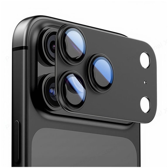 Протектор за камера Camfull Fit+ за iPhone 17 Pro Max, Deep Blue, Tech-Protect