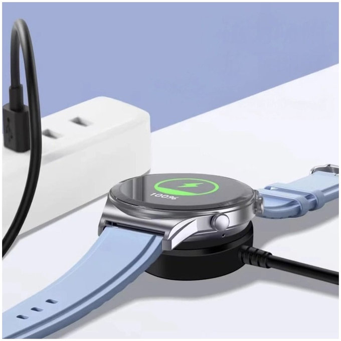 Кабел MC03 Ultraboost Magnetic Charging USB Cable 100cm за Samsung Watch, черна, Tech-Protect