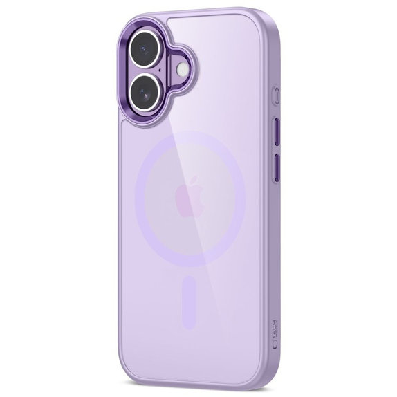 Калъф MagMat MagSafe за iPhone 17, Lavender/Clear, Tech-Protect