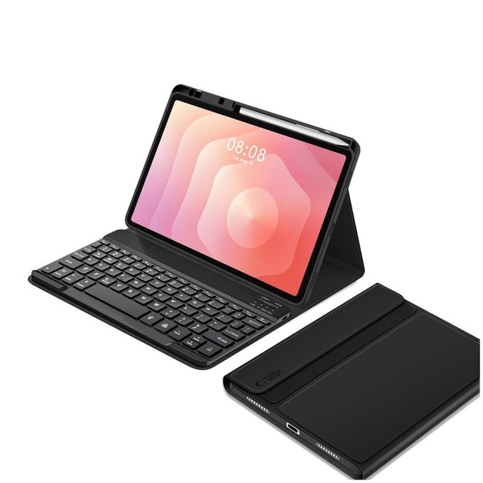 Калъф Sc Pen + Keyboard за Samsung Tab S11 11.0 X730 / X736B, черна, Tech-Protect