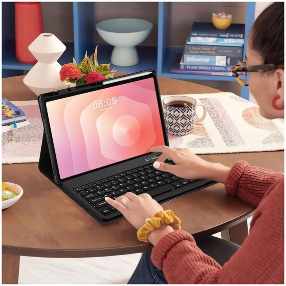 Калъф Sc Pen + Keyboard за Samsung Tab S11 11.0 X730 / X736B, черна, Tech-Protect