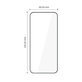 Закалено стъкло Quick Set+ 2-Pack за Samsung S26, Black, Tech-Protect