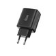 Мрежово зарядно NCA65W-GAN 3-PORT PD 65W / QC3.0, черна, Tech-Protect