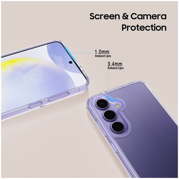 Калъф FlexAir Hybrid за Samsung A57 5G, прозрачна, Tech-Protect