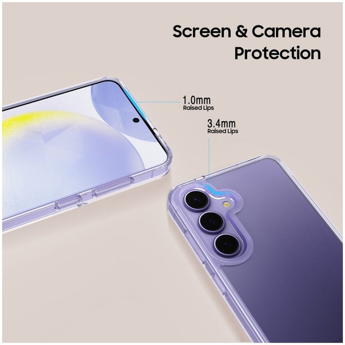 Калъф FlexAir Hybrid за Samsung A57 5G, прозрачна, Tech-Protect