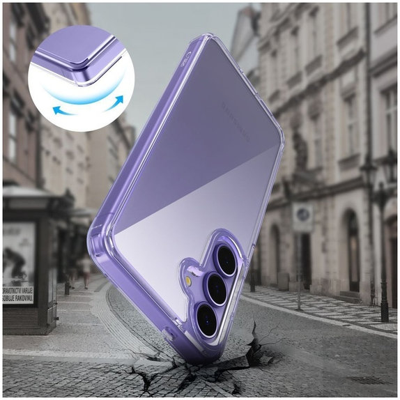 Калъф FlexAir Hybrid за Samsung A57 5G, прозрачна, Tech-Protect
