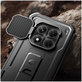Калъф Kevlar Cam+ с 2 предни рамки за Xiaomi Redmi Note 15 Pro 5G, черен, Tech-Protect