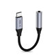 Адаптер Ultraboost USB-C To Mini Jack 3.5MM DAC, Iron Grey, Tech-Protect