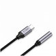 Адаптер Ultraboost USB-C To Mini Jack 3.5MM DAC, Iron Grey, Tech-Protect