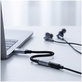 Адаптер Ultraboost USB-C To Mini Jack 3.5MM DAC, Iron Grey, Tech-Protect