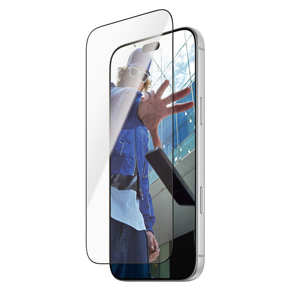 Закалено стъкло UWF с апликатор за iPhone 18 Pro Max/17 Pro Max, Черно, PanzerGlass