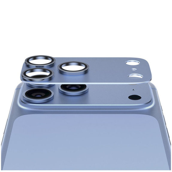 Протектор за обектив на задна камера Fender за iPhone 18 Pro Max, Italian Blue, PanzerGlass