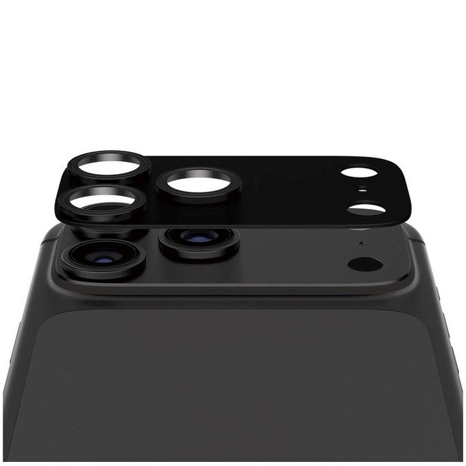 Протектор за обектив на задна камера Fender за iPhone 18 Pro, Black Currant Currant, PanzerGlass