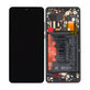 Дисплей с тъчскрийн, рамка и батерия за Huawei P30 Pro, P30 Pro 2020, 02352PBT, 02355UMW, 02354NAK, 02355UNB, черен, Black, Genuine Service Pack