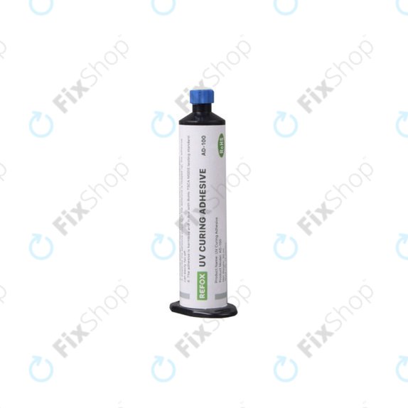 UV втвърдяващо се водоустойчиво лепило (30ml), Refox AD-100