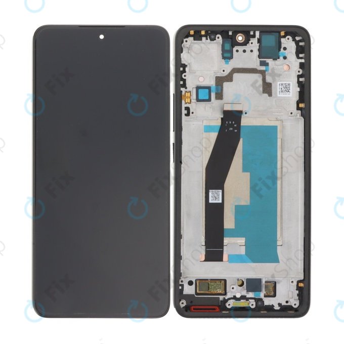 Дисплей OLED за Xiaomi 14T 2406APNFAG, Titan Black, Тъчскрийн с рамка