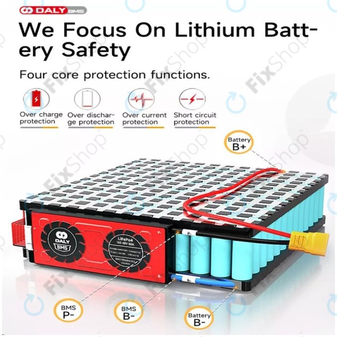 BMS Daly 13S 48V 30A