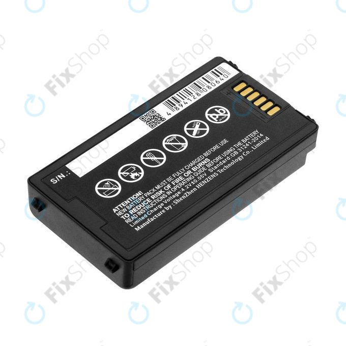 Батерия за Symbol, Zebra MC3100, MC3190, 2500mAh, Li-Pol, 3.7V, BTRY-MC31KAB02, HQ