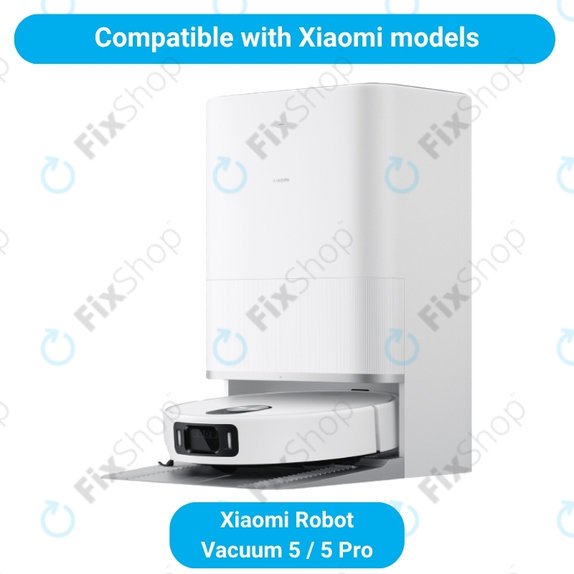 Комплект резервни части за Xiaomi Robot Vacuum 5, 5 Pro (2x Основна четка, 4x Филтър, 4x Странична четка)