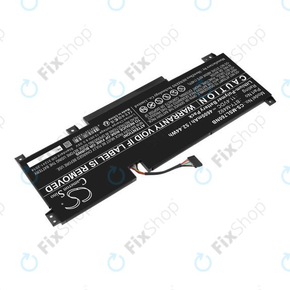 Батерия за MSI Pulse GL76, Katana GF66, Bravo 15, Crosshair 17, 4600mAh, Li-Pol, 11.4V, BTY-M492, HQ