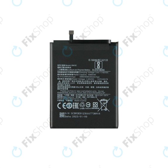 Батерия за Xiaomi Mi 8, BM3E, 3400mAh