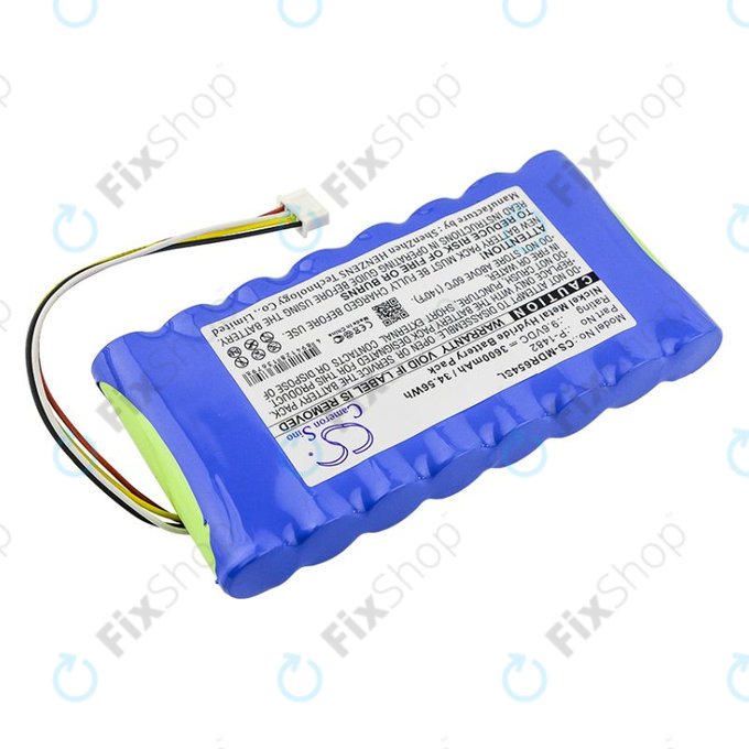 Батерия за Chauvin Arnoux 6116, 8335, Scopix Mobiles Oscilloscope II, Megger CA 6543, 3600mAh, Ni-MH, 9.6V, P-1482, HQ