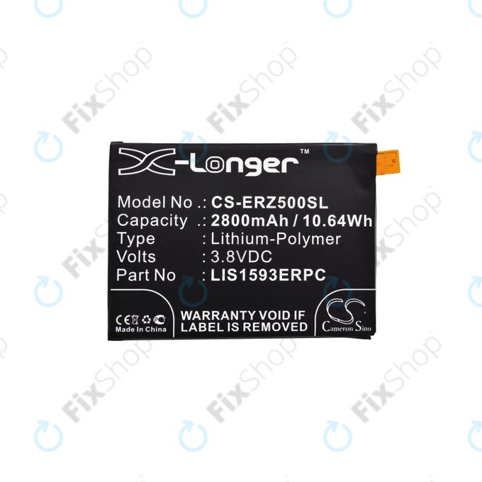 Батерия за Sony Xperia Z5 E6653, 2800mAh, Li-Pol, 3.8 V, LIS1593ERPC, HQ