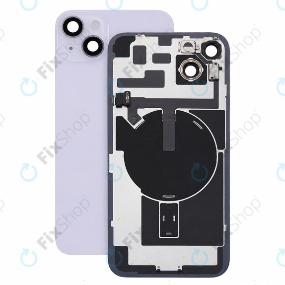 Стъкло на задния капак за iPhone 14 Plus, Purple, Pulled A