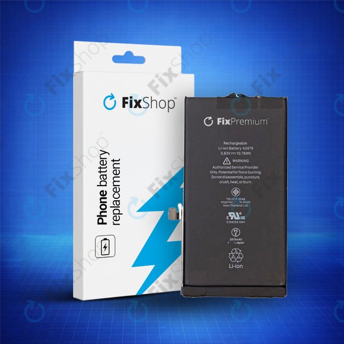 Батерия за iPhone 12, 12 Pro, 2815mAh, FixPremium