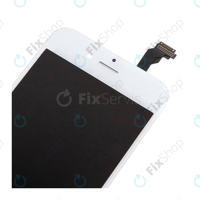 Дисплей за iPhone 6, White, Тъчскрийн с рамка