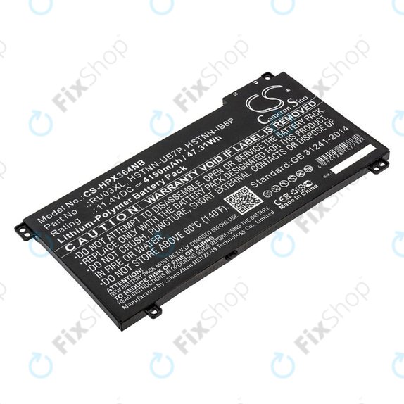 Батерия за HP ProBook x360 440 G1, x360 11 G3, 4150mAh, Li-Pol, 11.4V, HSTNN-UB7P, HQ