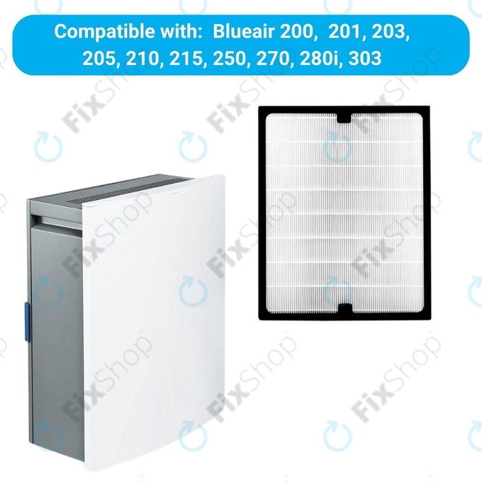 Blueair 200-series, 300-series - HEPA филтър (Активен въглен)
