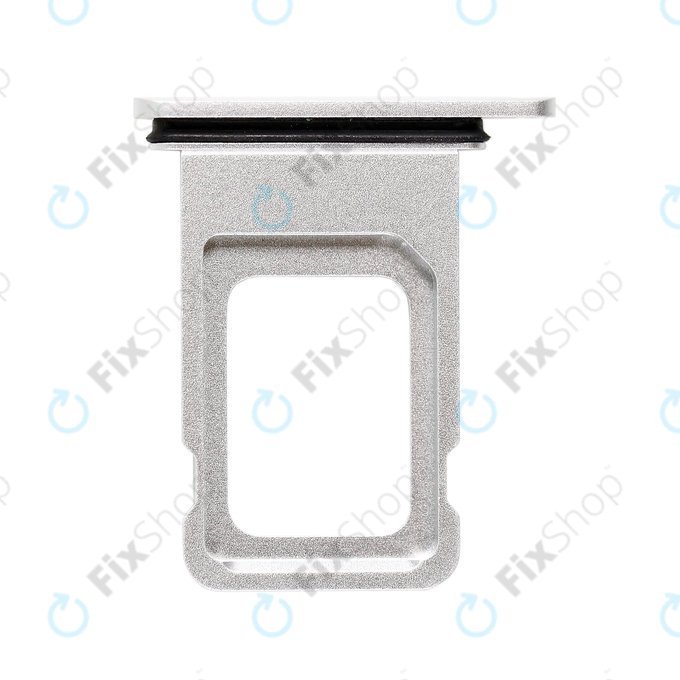 SIM държач за iPhone XR, бял, White