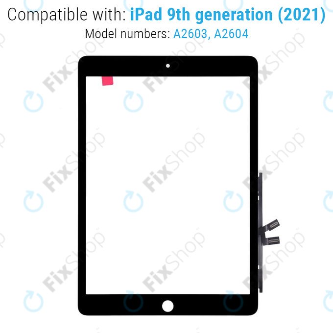 Тъчскрийн за iPad (9th Gen 2021), Black