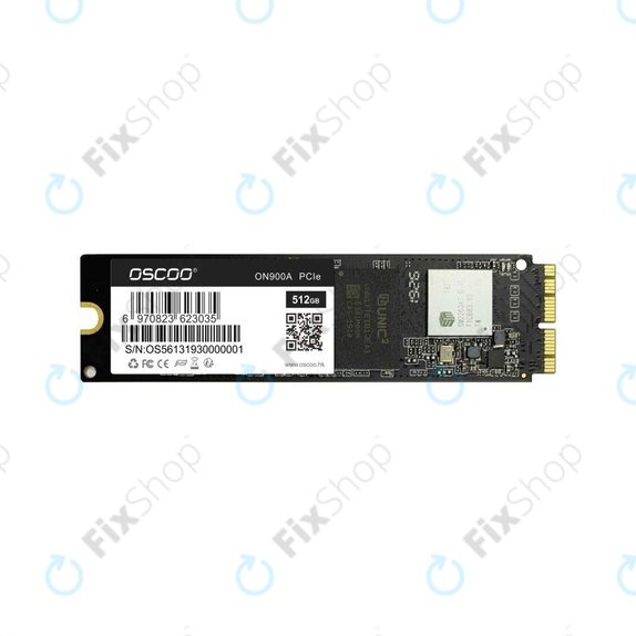 Oscoo ON900A PCIe - SSD 512GB - MacBook Air, Pro (Late 2013 - 2017)