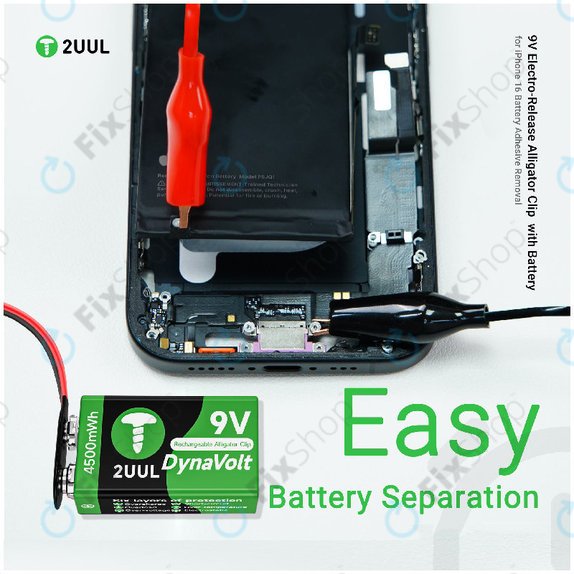 Активатор за батерии 2UUL BT04, 9V, щипка