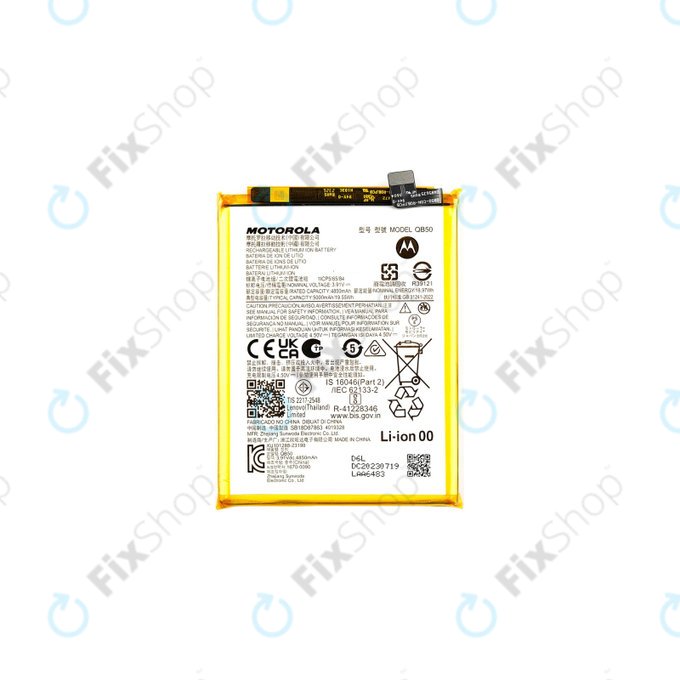Батерия за Motorola Moto G84 5G, 5000mAh, QB50, SB18D97229, Genuine Service Pack