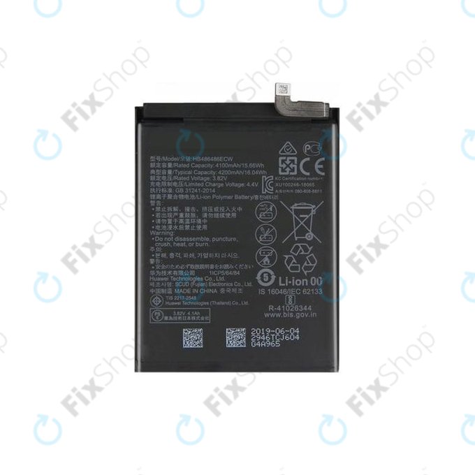 Батерия за Huawei Mate 20 Pro, P30 Pro, HB486486ECW, 4200mAh