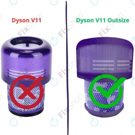 HEPA филтър, 2 бр. за Dyson V11 Outsize, SV16