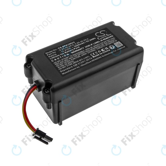 Батерия за Sencor SRV 9250, SRV 8250, SRV 6250, SRV 4250, Blaupunkt XSMART, SRX 1002, Li-ion, 14.4V, 3000mAh, HQ