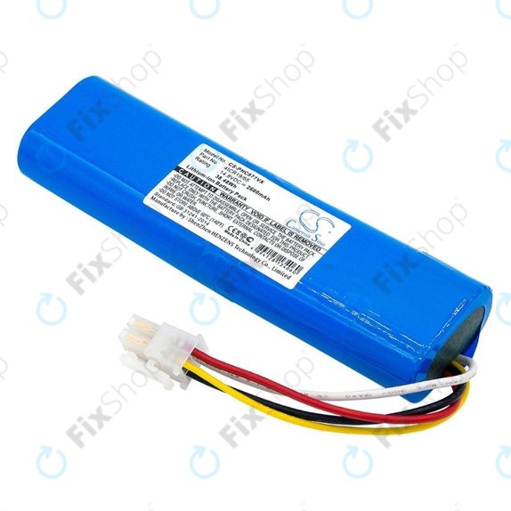 Батерия за Philips SmartPro Compact FC8705, FC8710, FC8772, FC8776, 4ICR19/65, Li-Ion 14.8V 2600mAh, HQ