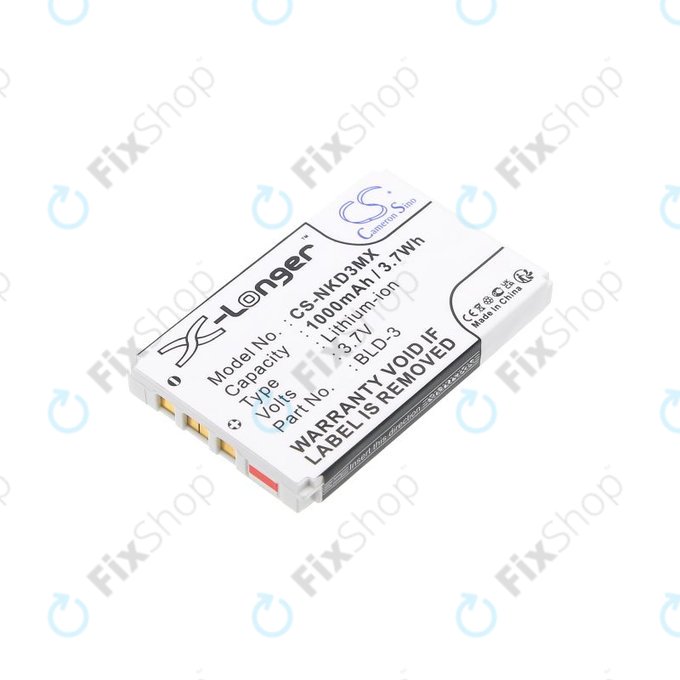Батерия за Nokia 7250i, 6610, 6585, 6560, 6200, 6220, 1000mAh, Li-Ion, 3.7V, BLD-3, HQ