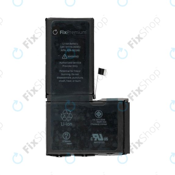 Батерия за iPhone X, 2716mAh, FixPremium