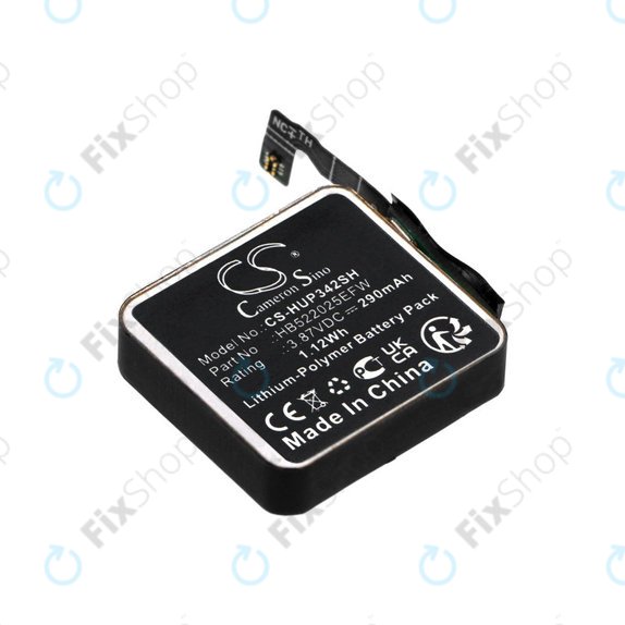 Батерия за Huawei Watch GT3 42mm, Watch GT3 Pro 42mm, 290mAh, Li-Pol, 3.87V, HB522025EFW, HQ