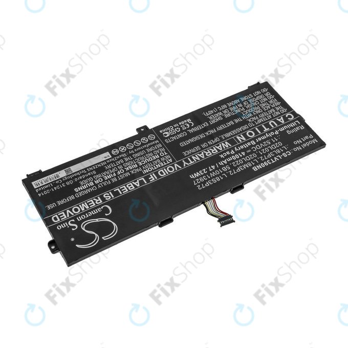 Батерия за Lenovo ThinkPad X390, Yoga X390, 4100mAh, Li-Pol, 11.52V, 02DL021, HQ