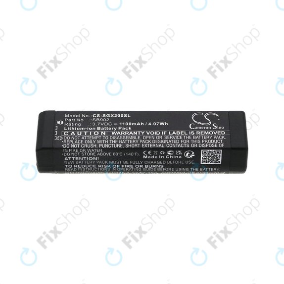 Батерия за Shure GLXD1, 2, MXW2, 1100mAh, Li-Ion, 3.7V, SB902, HQ