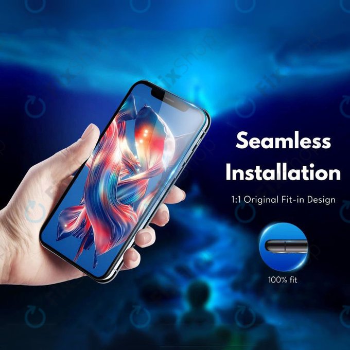 Дисплей In-Cell FHD за iPhone 16e, 17e, Тъчскрийн с рамка, FixPremium