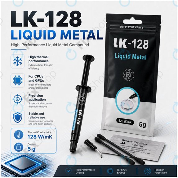 Течен метал LK-128, 5g