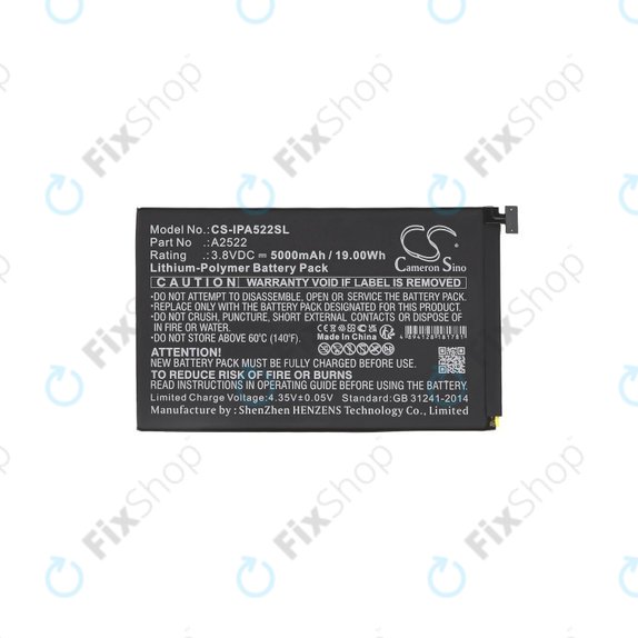 Батерия за Apple iPad Mini 6, A2522, 5000mAh, HQ